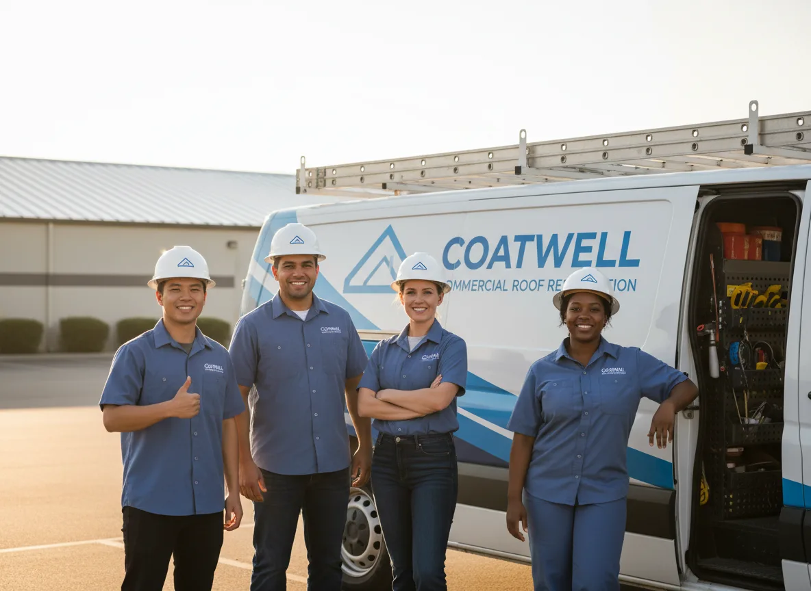 Commercial roof coating company in Hanna, IN